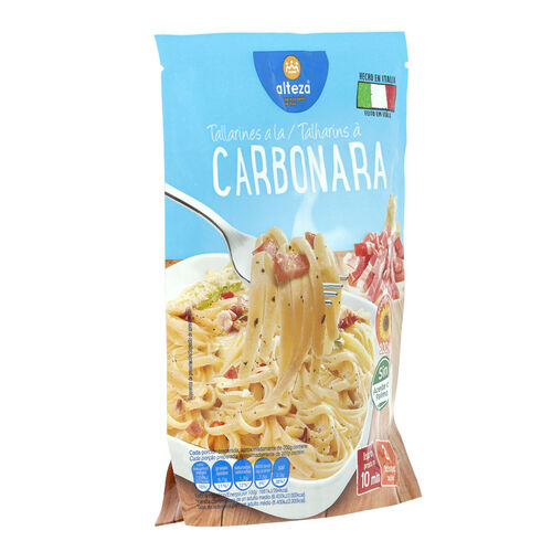 TALLARINES ALTEZA CARBONARA 163g image number
