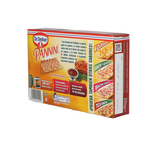 PANINI SABOR BARBACOA DR OETKER 250g image number