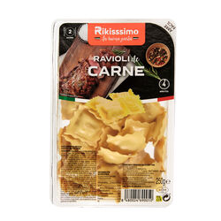 RAVIOLI DE CARNE RIKISSSIMO 250g