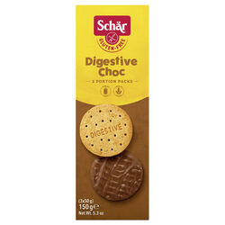 GALLETAS DIGESTIVE CHOC SIN GLUTEN SCHAR 150g