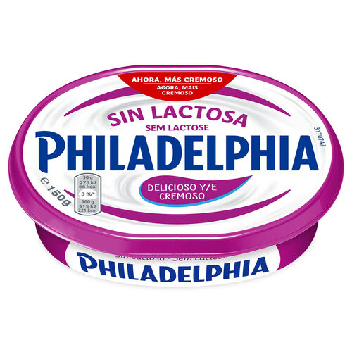 QUESO SIN LACTOSA PHILADELPHIA 150g image number