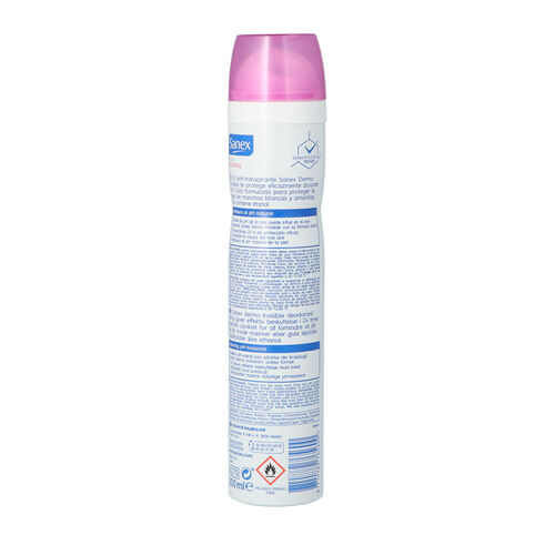 DESODORANTE DERMO INVISIBLE SANEX 200ml image number