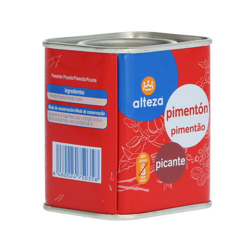 PIMENTON ALTEZA PICANTE LATA 75g image number