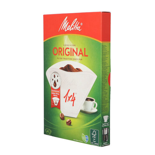 Filtro cafetera MELITA 1x4 paquete 40uds image number