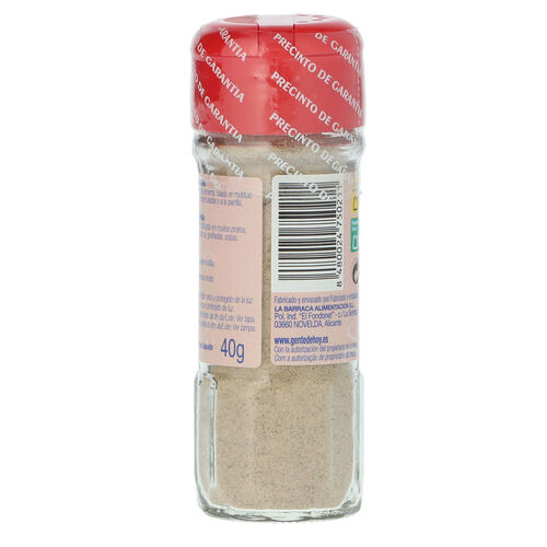 Pimienta blanca ALTEZA molida tarro 40g image number