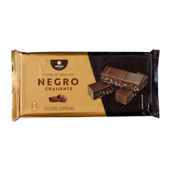 Turr&oacute;n de chocolate negro crujiente ALTEZA 250g