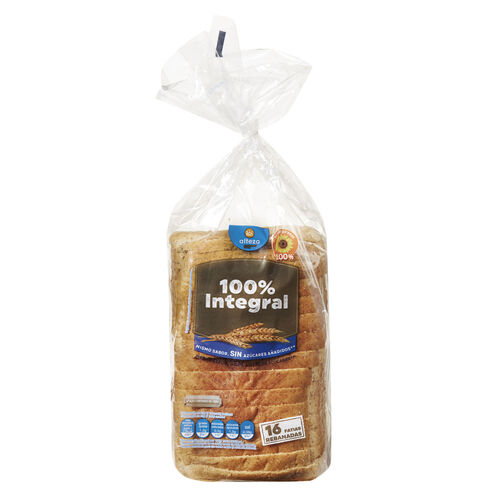 Pan de molde 100% Integral ALTEZA 460g image number