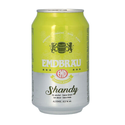 Cerveza EMDBRAU SHANDY lata 33cl image number
