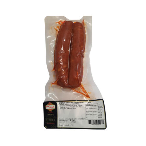 CHORIZO AHUMADO CASA MILIA 200g image number