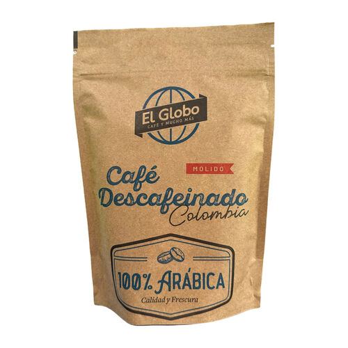 Caf&eacute; molido descafeinado GLOBO 250g image number