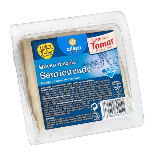 QUESO SEMICURADO ALTEZA CORTADO 250g image number