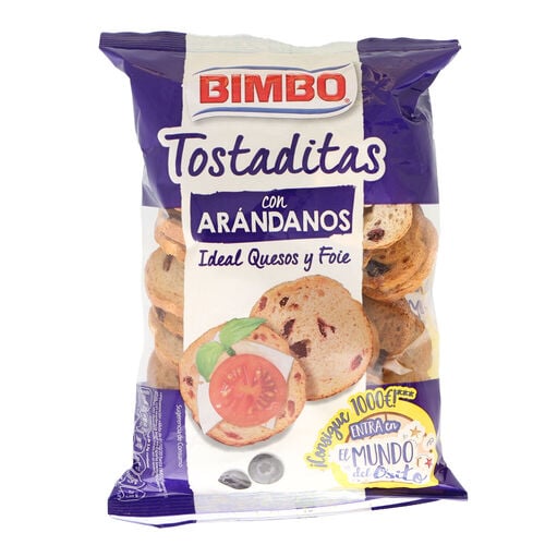 Mini tostas con arandanos ORTIZ 90g image number