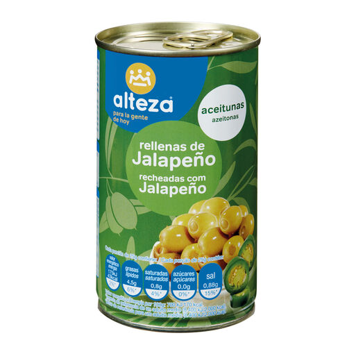 ACEITUNA JALAPEÑO ALTEZA 350g image number