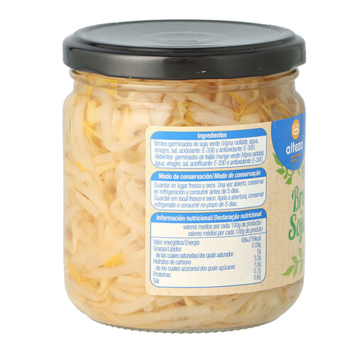 BROTES DE SOJA GERMINADOS ALTEZA 345g image number