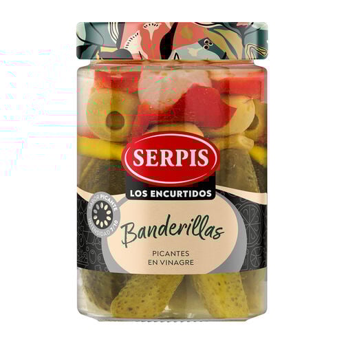 Banderilla picante en vinagre SERPIS 330g image number