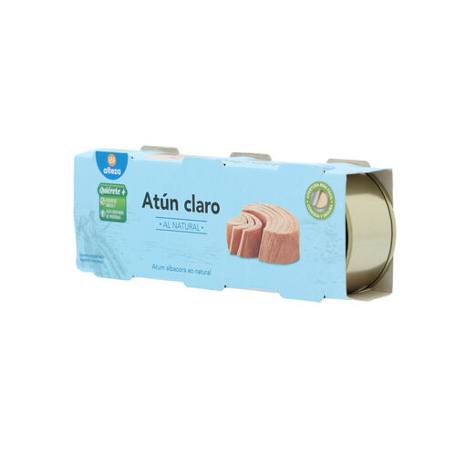 ATUN CLARO ALTEZA NATURAL PACK 3x80g image number
