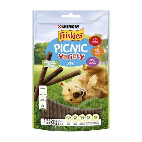 SNACK PARA PERRO PICNIC VARIETY FRISKIES 126g image number