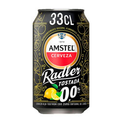 Cerveza tostada Radler 0,0 AMSTEL 33cl