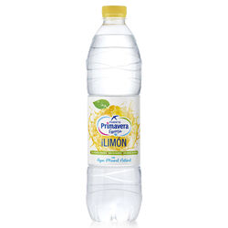 Agua mineral sabor a lim&oacute;n FUENTE PRIMAVERA 1,5L
