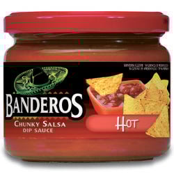 Salsa BANDEROS chunky hot 300g