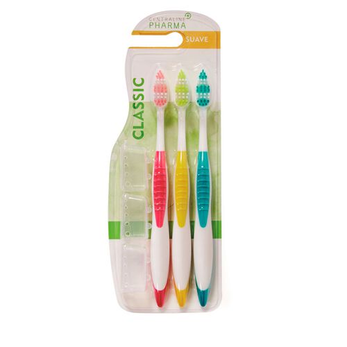 Cepillo dental suave centra LINE pack 3 image number