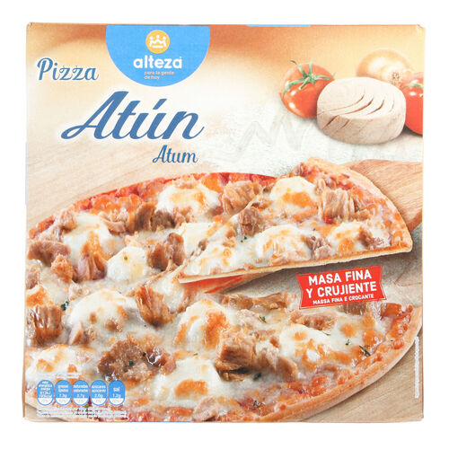 PIZZA ALTEZA ATUN CEBOLLA CONGELADA 355g image number