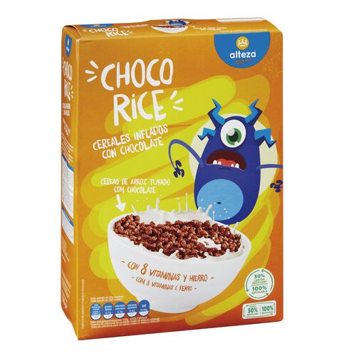 CEREALES INFLADOS CON CHOCOLATES CHOCO RICE ALTEZA 500g image number