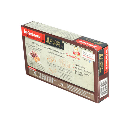 LASAÑA BOLOÑESA LA COCINERA 500g image number