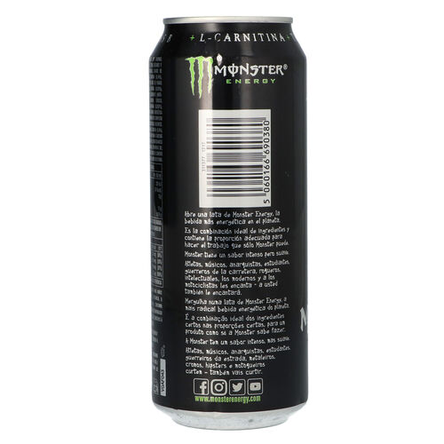 Bebida energ&eacute;tica MONSTER GREEN lata 50cl image number
