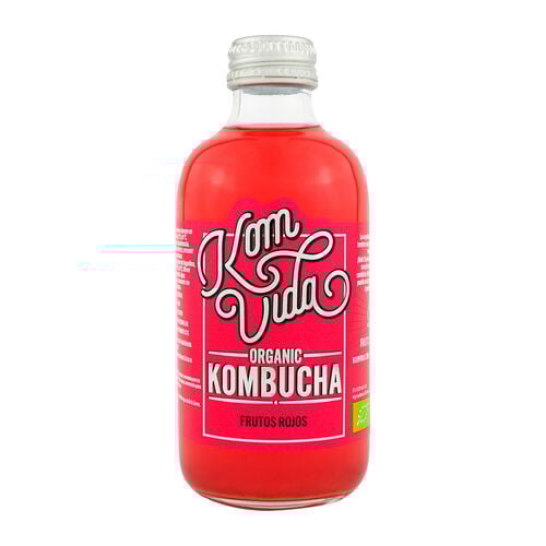 Kombucha org&aacute;nica de frutos rojos KOMVIDA 250ml image number