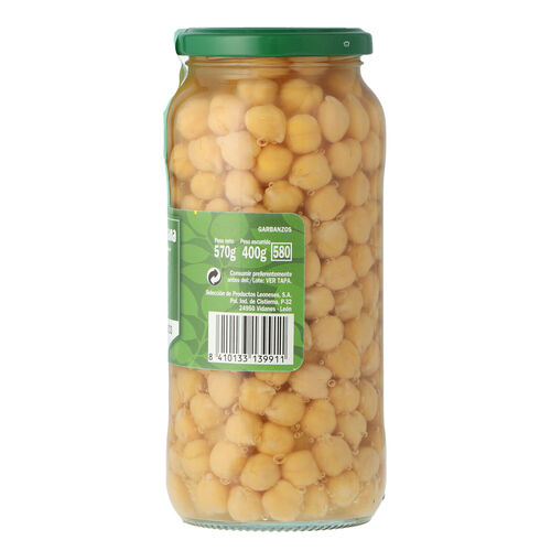 Garbanzo cocido LA ASTURIANA 570g image number