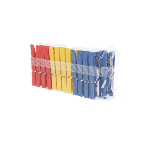 PINZAS PLASTICO EXTRA FUERTE SELEX 24uds image number