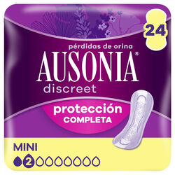 Compresa incontinencia Mini AUSONIA Discreet 24uds