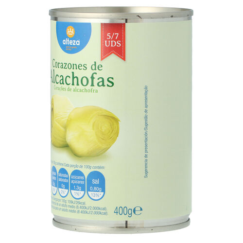 Alcachofas ALTEZA 5/7 400g image number