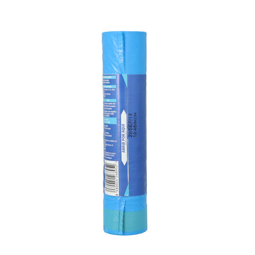 BOLSA DE BASURA AZUL AUTOCIERRE SELEX 30L 15 BOLSAS image number
