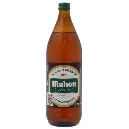 Cerveza Cl&aacute;sica MAHOU 1L image number