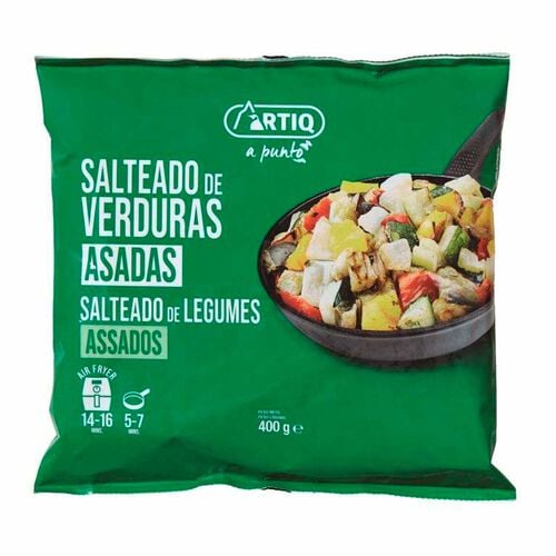 Salteado de verduras asadas congelado ARTIQ 400g image number