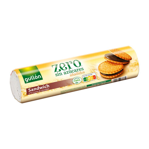Galleta con chocolate zero GULLÓN 250g image number