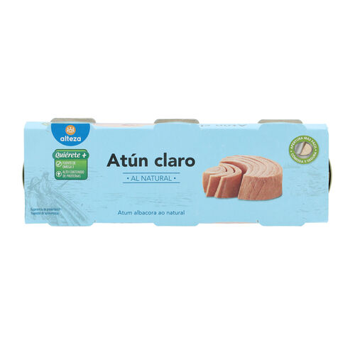 At&uacute;n claro ALTEZA Natural pack 3x80g image number