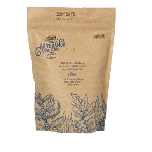 Caf&eacute; grano Natural Ar&aacute;bica GLOBO 250g image number