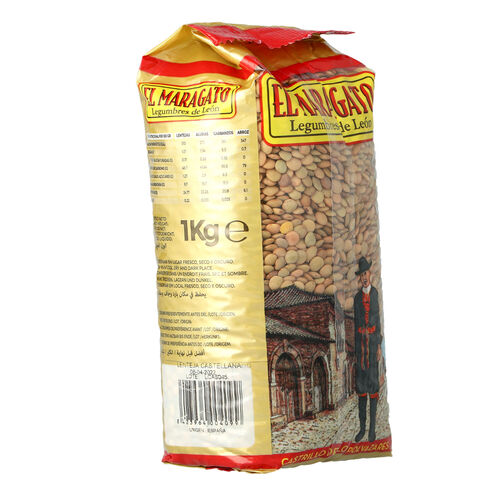 LENTEJA CASTELLANA MARAGATO 1kg image number