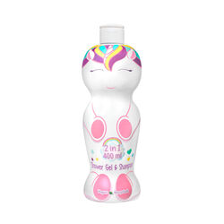 GEL BAÑO + CHAMPÚ NIÑOS UNICORNIO 400ml