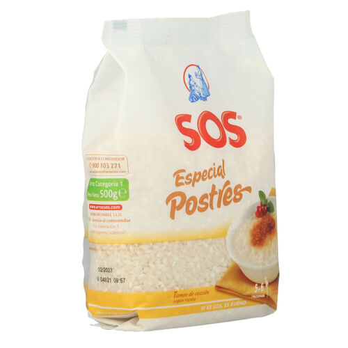 ARROZ ESPECIAL POSTRES SOS 500g image number