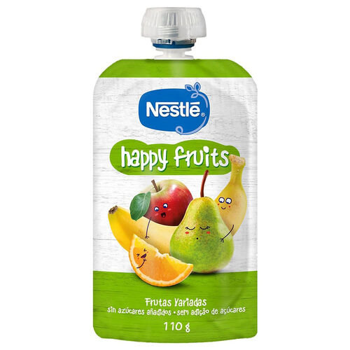 POUCH HAPPY FRUITS NESTLE 110g image number