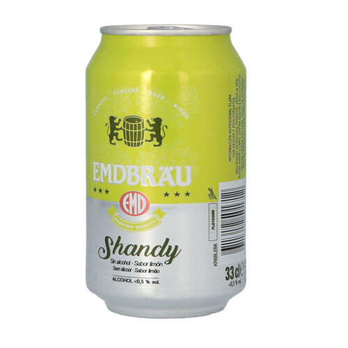 Cerveza EMDBRAU SHANDY lata 33cl image number