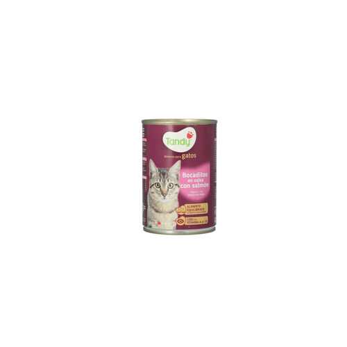 TANDY GATO BOCADITO SALMON LATA 415g image number
