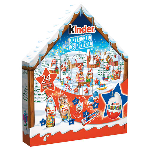 Calendario de Adviento chalet KINDER mix 184g image number