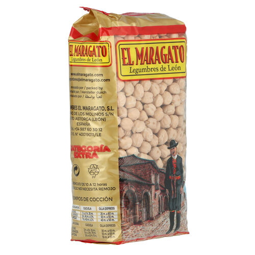 Garbanzo Extra EL MARAGATO 500g image number
