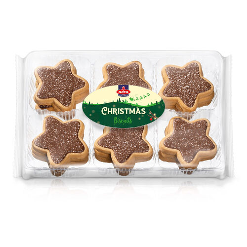 Estrellas rellenas con crema de cacao nora 156g image number