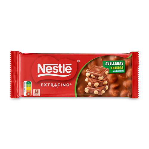 Chocolate con leche Extrafino con almendras enteras NESTL&Eacute; 100g image number
